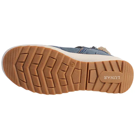 Lunar Boots<Ladies Laced Boots - Sycamore - Blue