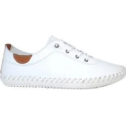 Lunar Trainers<Ladies Trainers - St Ives - White