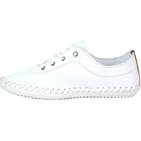 Lunar Trainers<Ladies Trainers - St Ives - White