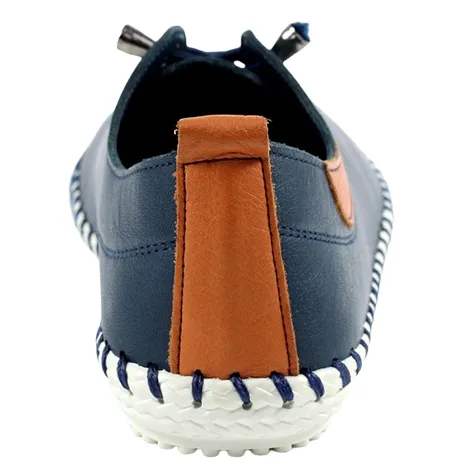 Lunar Trainers<Ladies Trainers - St Ives - Navy