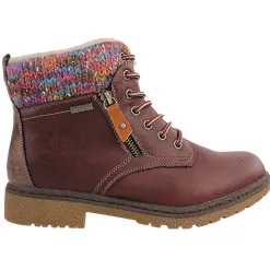 Lunar Boots<Ladies Waterproof Ankle Boots - Jalapeno - Burgundy