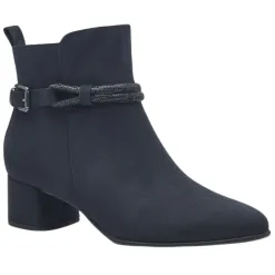 Marco Tozzi Boots<Block Heeled Ankle Boots - 25399-43 - Navy