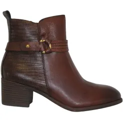 Marco Tozzi Boots<Block Heeled Ankle Boots - 25325-29 - Tan