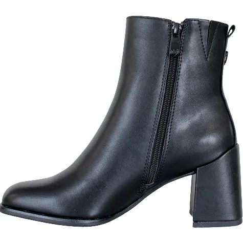 Marco Tozzi Boots<Block Heeled Ankle Boots - 25327-41 - Black Patent