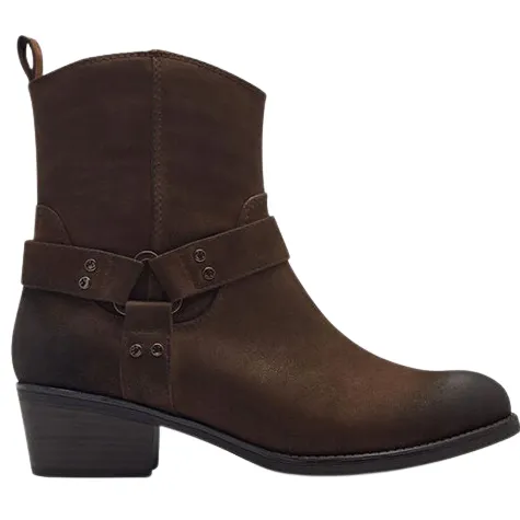 Marco Tozzi Boots<Ladies Ankle Boots - 25324-43 - Brown Nubuck