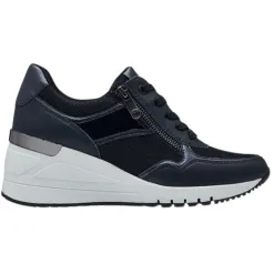 Marco Tozzi Trainers<Ladies Wedge Trainers - 23743-42 - Navy