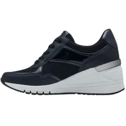 Marco Tozzi Trainers<Ladies Wedge Trainers - 23743-42 - Navy