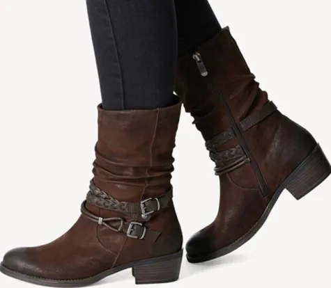 Marco Tozzi Boots<Mid Boots - 25316-41 - Brown Nubuck