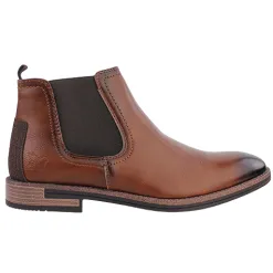 Marcozzi Boots<Men's Chelsea Boots - Dortmund - Cognac
