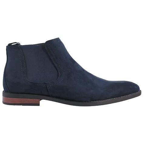 Marcozzi Boots<Men's Chelsea Boots - Bremen - Navy Suede