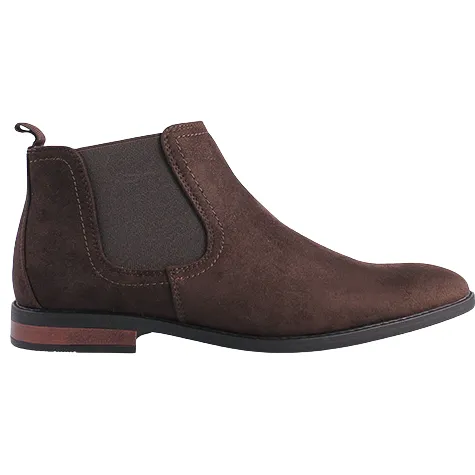Marcozzi Boots<Men's Chelsea Boots - Bremen - Brown Suede