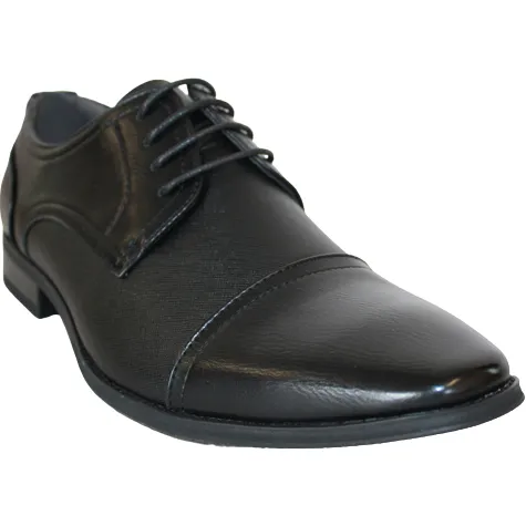 Marcozzi Shoes<Mens Dress Shoes - Prague - Black