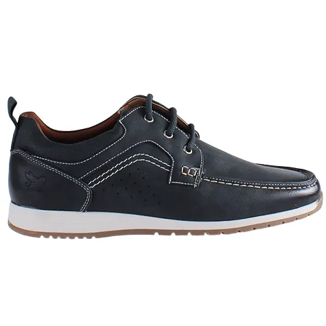 Marcozzi Shoes<Men's Moccasin Shoes - Gothenburg - Navy