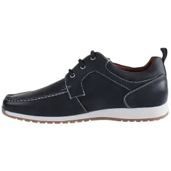 Marcozzi Shoes<Men's Moccasin Shoes - Gothenburg - Navy