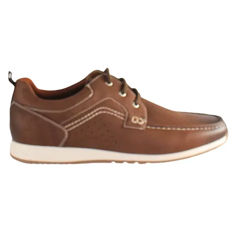 Marcozzi Shoes<Mens's Moccasin Shoes - Gothenburg - Brown