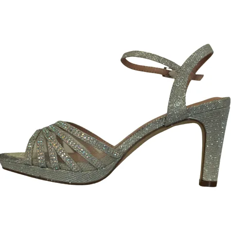 Menbur Heels<Dressy Heels - 23410 - Silver