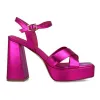 Menbur Heels<Platform Sandals- 23948 - Fuschia