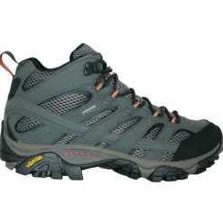 Merrell Boots<Gore-Tex Hiking Boots - Moab Mid - Grey