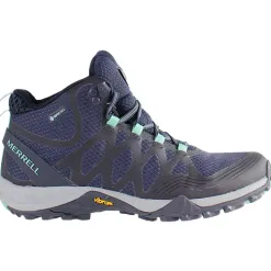 Merrell Boots<Ladies Hiking Boots - Siren 3 GTX Mid - Navy