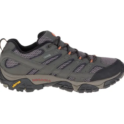 Merrell Mens Larger Sizes | Trainers<Men's Hiking Trainers - Moab2 GTX - Grey