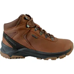 Merrell Boots<Mid Waterproof Hiking Boots - Erie - Brown