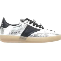 Mjus Trainers<Ladies Trainers - T94101 - Silver/Black