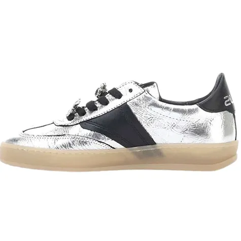 Mjus Trainers<Ladies Trainers - T94101 - Silver/Black