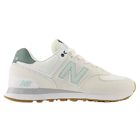 New Balance Trainers<Ladies Trainers - WL574CGR - Beige/Green