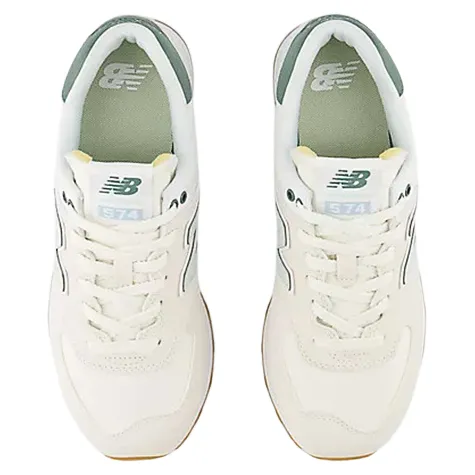 New Balance Trainers<Ladies Trainers - WL574CGR - Beige/Green