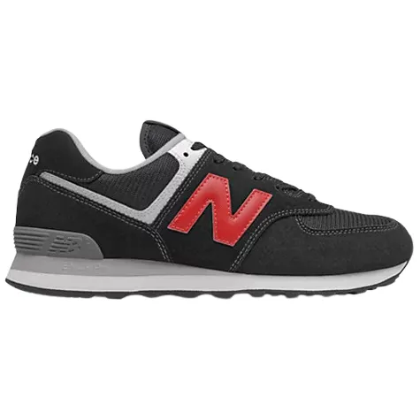 New Balance Trainers<Men's Trainers - ML574 HY2 - Black/Red