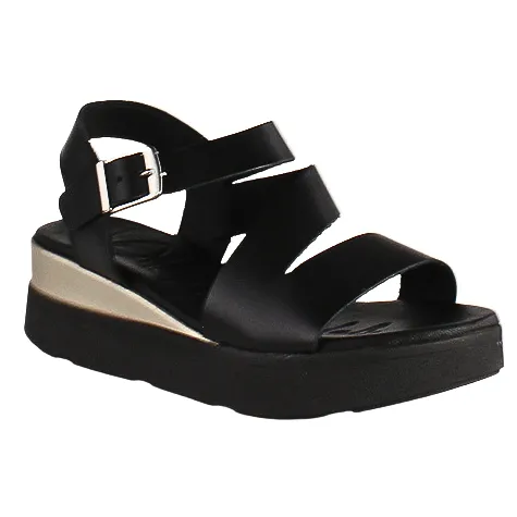 Oh My Sandals Sandals<Oh! My Sandals - Platform Sandals - 5417 - Black