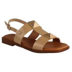 Oh My Sandals Sandals<Oh! My Sandals - Flat Sandals - 5329 - Tan