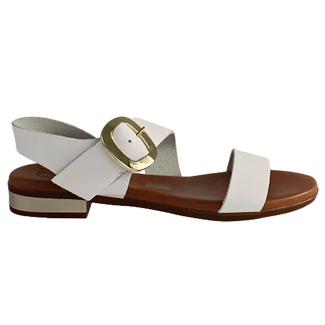 Oh My Sandals Sandals<Oh! My Sandals Ladies Flat Sandals - 5333 - White