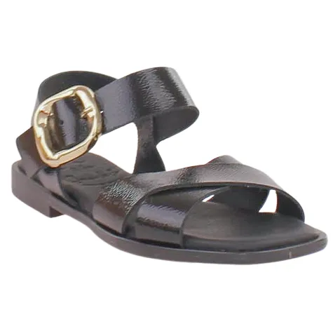 Oh My Sandals Sandals<Oh! My Sandals Ladies Flat Sandals - 5583 - Black