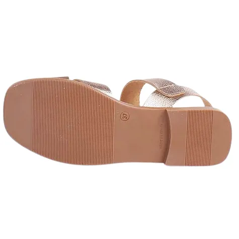 Oh My Sandals Sandals<Oh! My Sandals Ladies Flat Sandals - 5583 - Metallic