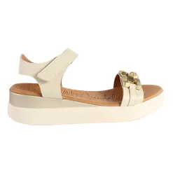 Oh My Sandals Sandals<Ladies Platform Sandals - 5419 - Beige