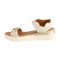 Oh My Sandals Sandals<Ladies Platform Sandals - 5419 - Beige