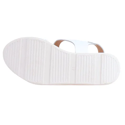 Oh My Sandals Sandals<Oh! My Sandals Ladies Wedge Sandals - 5672 - White