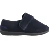 Padders Mens Larger Sizes | Mens Wide Fitting<Extra Wide Fit Velcro Slippers - Oliver - Navy