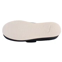 Padders Ladies Larger Sizes | Ladies Wide Fitting<Ladies Extra Wide Fit Slippers - Trixie - Navy