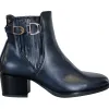 Patrizio Como Boots<Block Heeled Ankle Boots - Stein - Navy