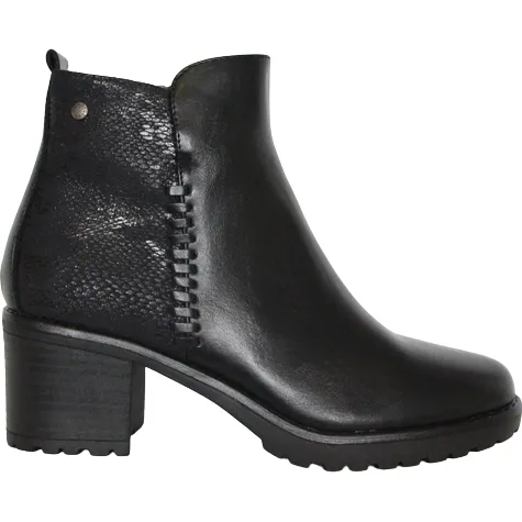 Patrizio Como Boots<Block Heeled Ankle Boots - Bressan - Black