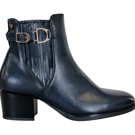 Patrizio Como Boots<Block Heeled Ankle Boots - Stein - Navy