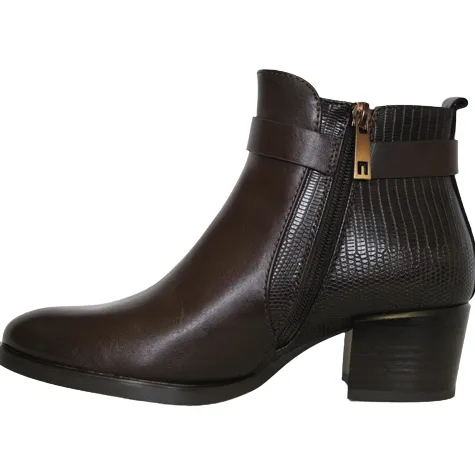 Patrizio Como Boots<Block Heeled Ankle Boots - Bitonto - Brown
