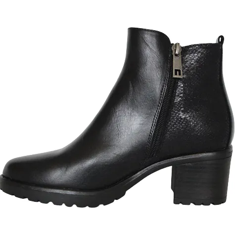 Patrizio Como Boots<Block Heeled Ankle Boots - Bressan - Black
