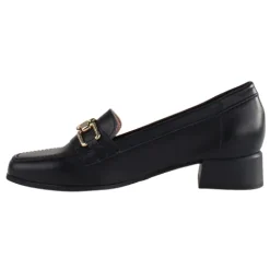 Pitillos Heels<Block Heeled Loafers - 5770 - Navy