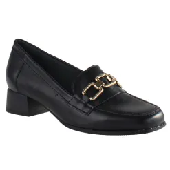 Pitillos Heels<Block Heeled Loafers - 5770 - Navy