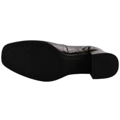 Pitillos Shoes<Block Heeled Pumps- 10120 - Black Patent