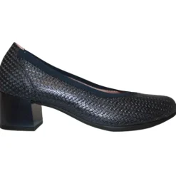 Pitillos Heels<Block Heeled Pumps - 5090 - Navy