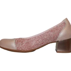 Pitillos Heels<Block Heeled Pumps - 5091 - Pink